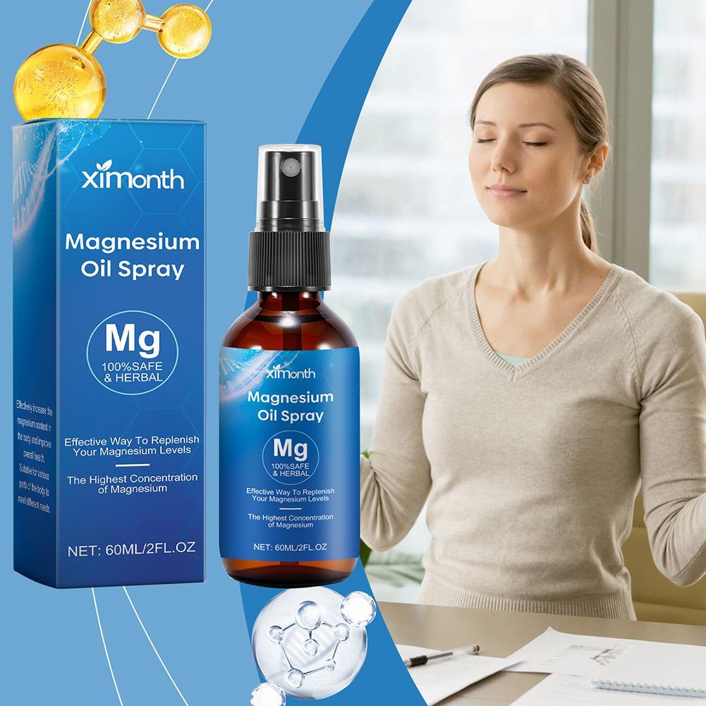 Bath Salts Magnesium - 순수 천연 마그네슘 오일 스프레이, 수면
