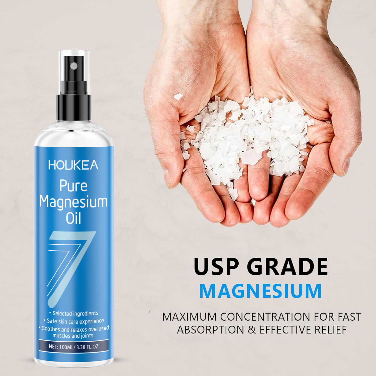 순수 마그네슘 오일 스프레이 등급 염화마그네슘 액상,  - Bath Salts Magnesium 리뷰 및 가격