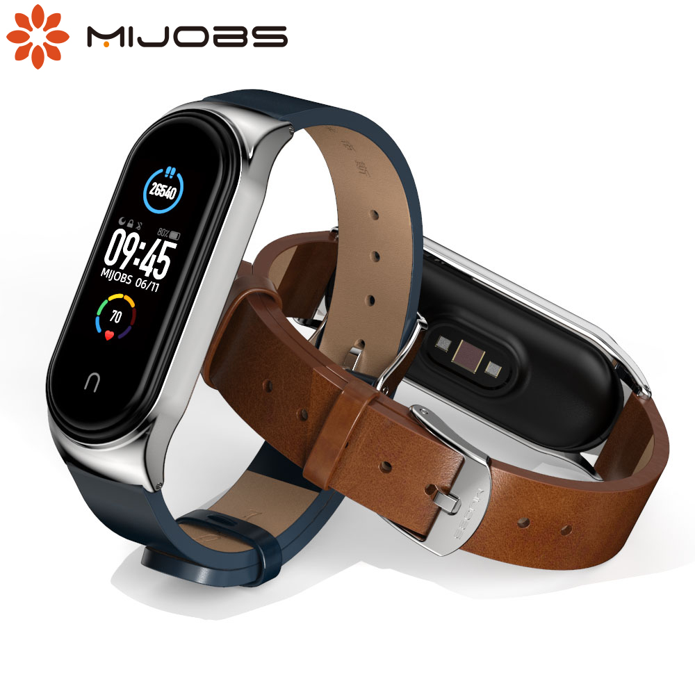 Mi Band 10 9 8 7 6 5 스트랩 가죽 fo - Health Wellness Bracelet 리뷰 및 가격