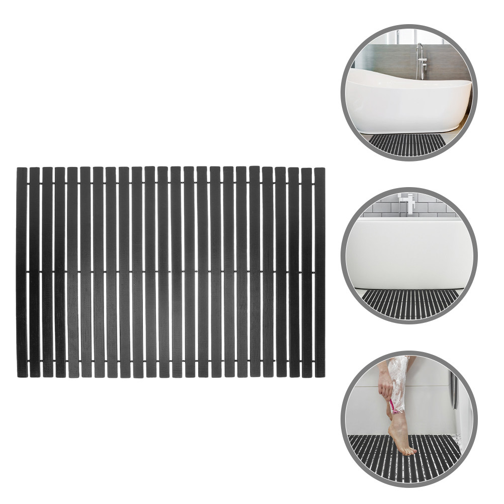 미끄럼 방지 대나무 욕실 매트, 샤워실 및 욕조 바닥용 - Bamboo Bath Mat 리뷰 및 가격