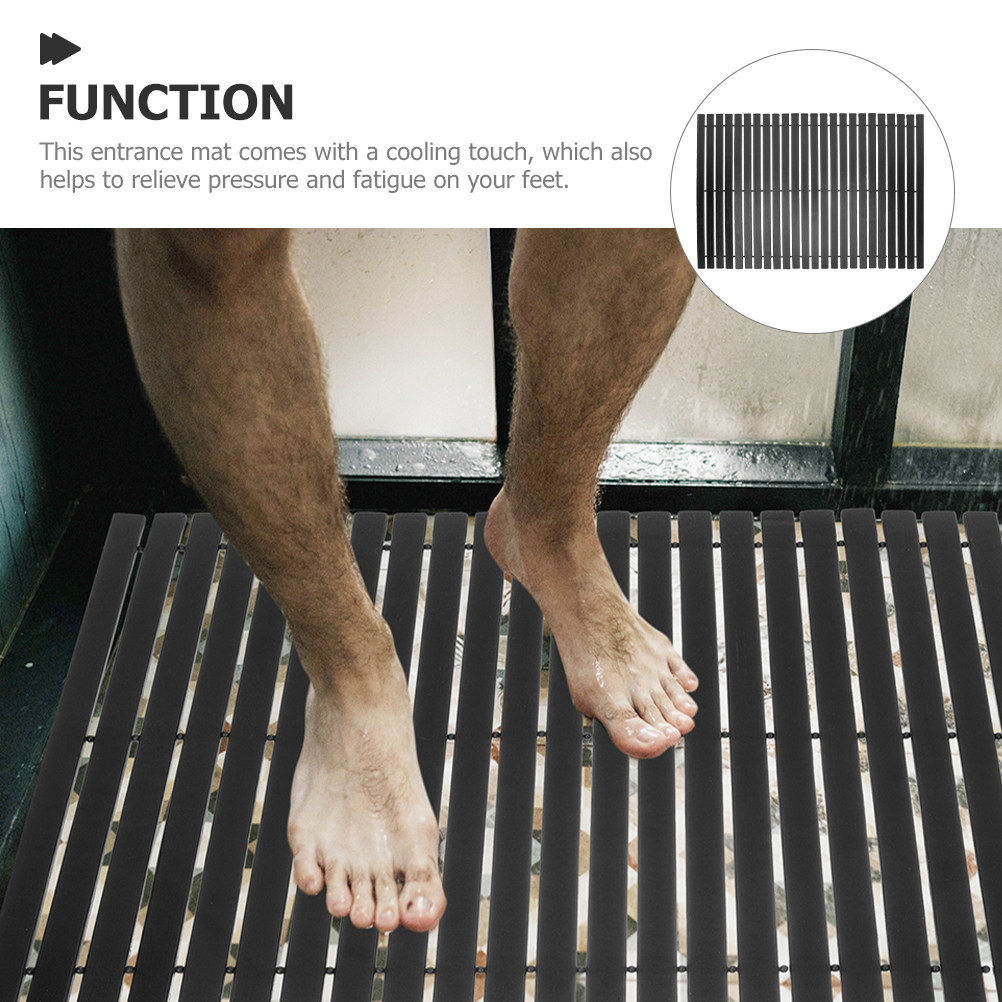 미끄럼 방지 대나무 욕실 매트, 샤워실 및 욕조 바닥용 - Bamboo Bath Mat 리뷰 및 가격