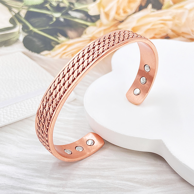 마그네틱 순수 구리 팔찌 팔찌 팔찌 남여 쥬얼리 건강  - Health Wellness Bracelet 리뷰 및 가격