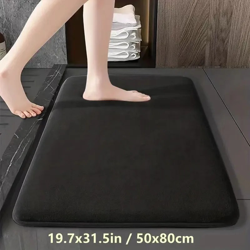 흡수성 바닥 매트 미끄럼 방지 목욕 매트 미끄럼 방지  - Bamboo Bath Mat 리뷰 및 가격